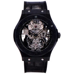 Pre-Owned Hublot Classic Fusion Ceramic 505.UC.0170.LR.SKULL Watch