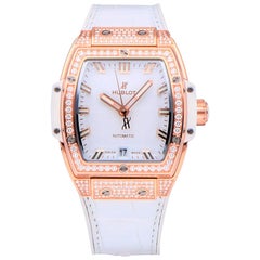 Pre-Owned Hublot Spirit of Big Bang 18 Karat Rose Gold 665.OE.2080.LR.1604