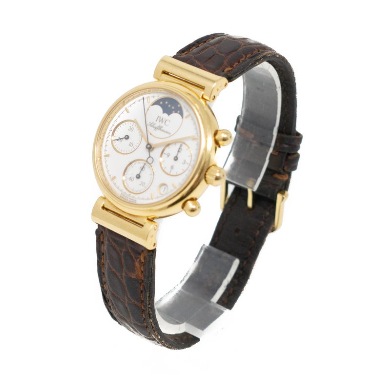PreOwned Iwc Da Vinci 3736 Gold Women Watch 'Certified Authentic and