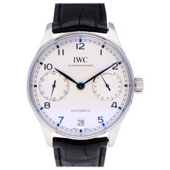 Pre-Owned IWC Portugieser Stainless Steel IW500705 Watch