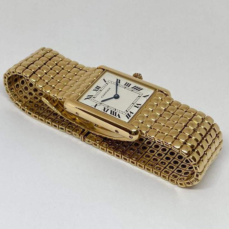 cartier mesh bracelet