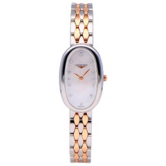 Used Pre-Owned Longines Symphonette Stainless Steel and Rose Gold L2.305.5.87.7