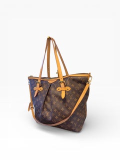 Pre-Owned Louis Vuitton Palermo GM Tote Monogram Canvas Shoulder Bag
