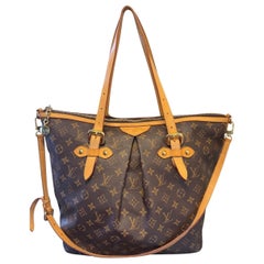 Pre-Owned Louis Vuitton Palermo GM Tote Monogram Canvas Shoulder Bag