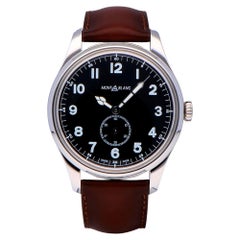 Pre-Owned Montblanc 1858 Stainless Steel 115073 Watch