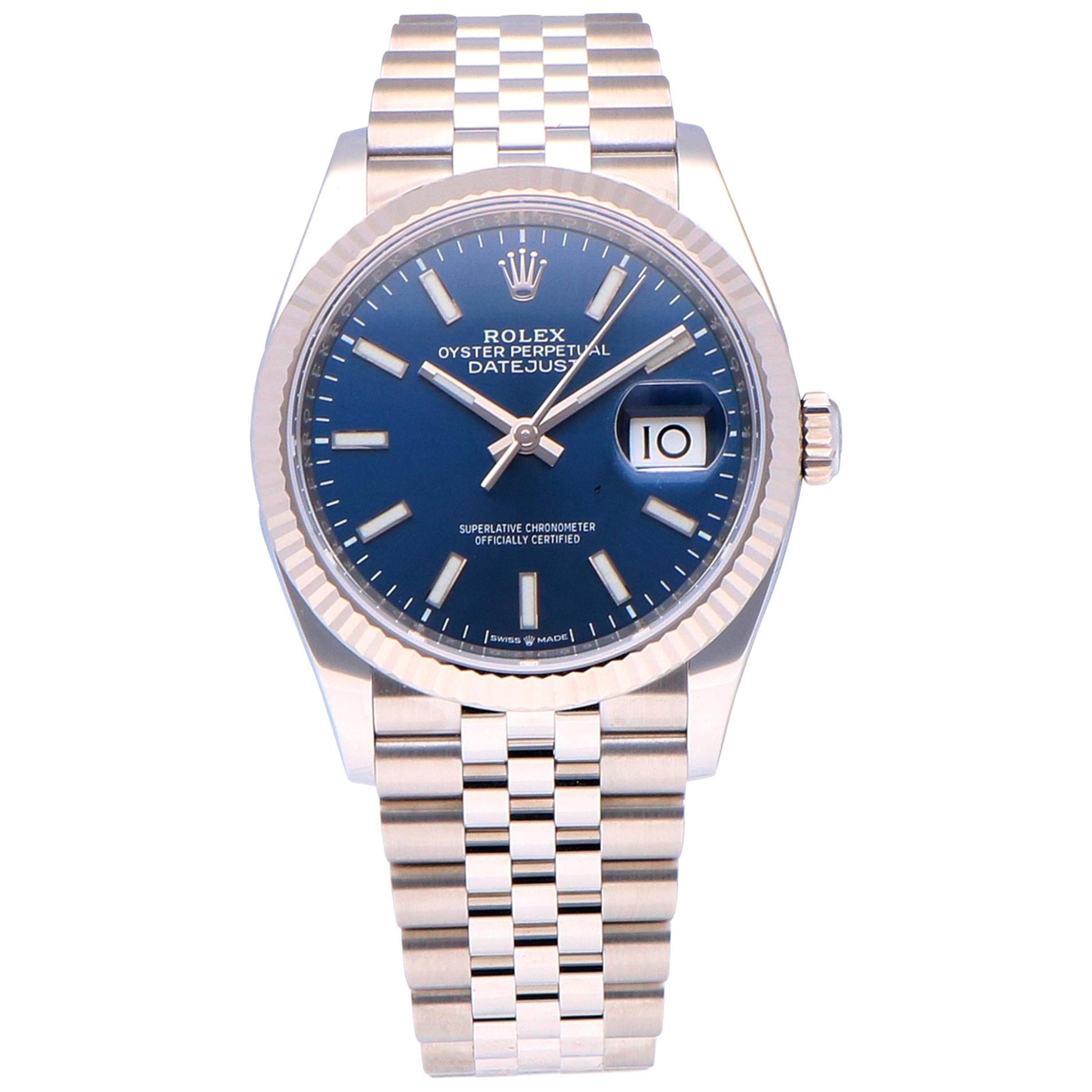 Pre-Owned Rolex Datejust Stainless Steel 126234 Watch