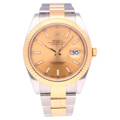 Pre-Owned Rolex Datejust Stainless Steel and Yellow Gold 126333 Watch