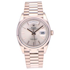 Pre-Owned Rolex Day-Date 18 Karat White Gold 128239 Watch
