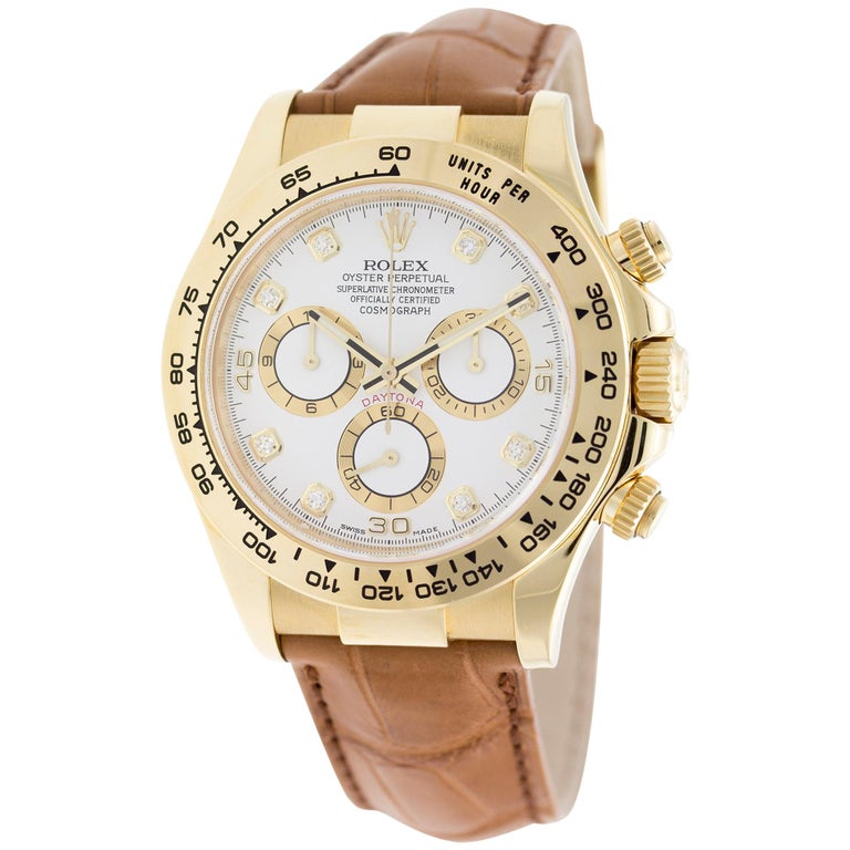 Rolex Daytona For Sale >> Pre-Owned Rolex Daytona 116518 For Sale at 1stdibs Rolex Daytona For Sale >> Pre-Owned Rolex Daytona 116518 For Sale at 1stdibs