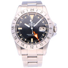 Pre-Owned Rolex Explorer II Stainless Steel 1655 Watch