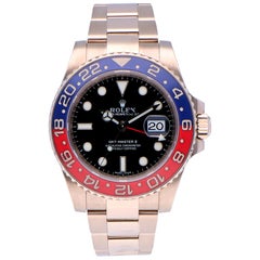 Pre-Owned Rolex Gmt-Master II 18 Karat White Gold 116719BLRO Watch