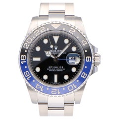 Pre-Owned Rolex GMT-Master II Stainless Steel 116710BLNR Watch
