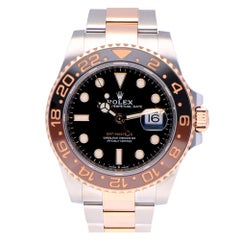 Pre-Owned Rolex GMT-Master II Stainless Steel and Rose Gold 126711CHNR Watch