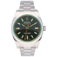 Pre-Owned Rolex Milgauss Stainless Steel 116400GV Watch