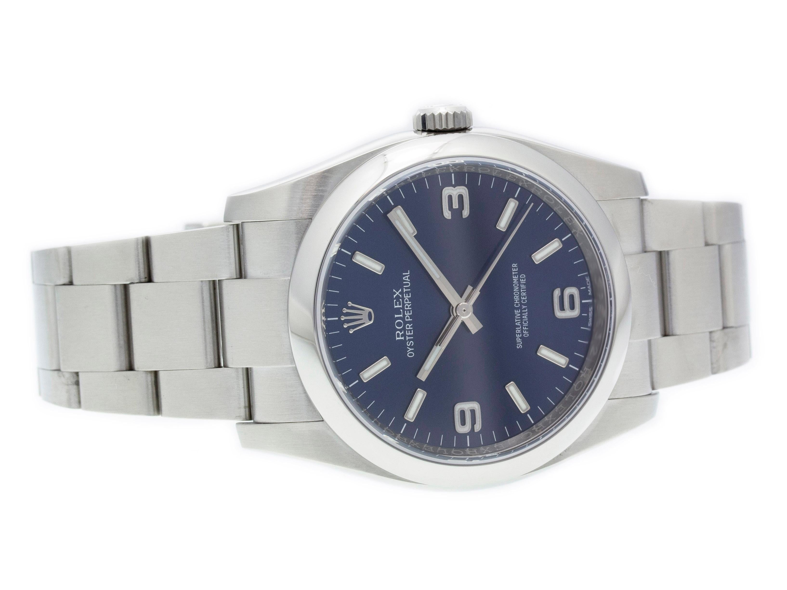 Pre-Owned Rolex Oyster Perpetual 116000 In Excellent Condition In Willow Grove, PA