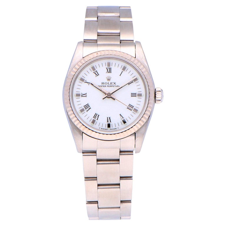 Pre-Owned Rolex Oyster Perpetual Stainless Steel 67514 Watch at 1stDibs