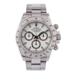 Pre-Owned Rolex “P Series” Daytona Stainless Steel Ref. #116520 with Box & Paper