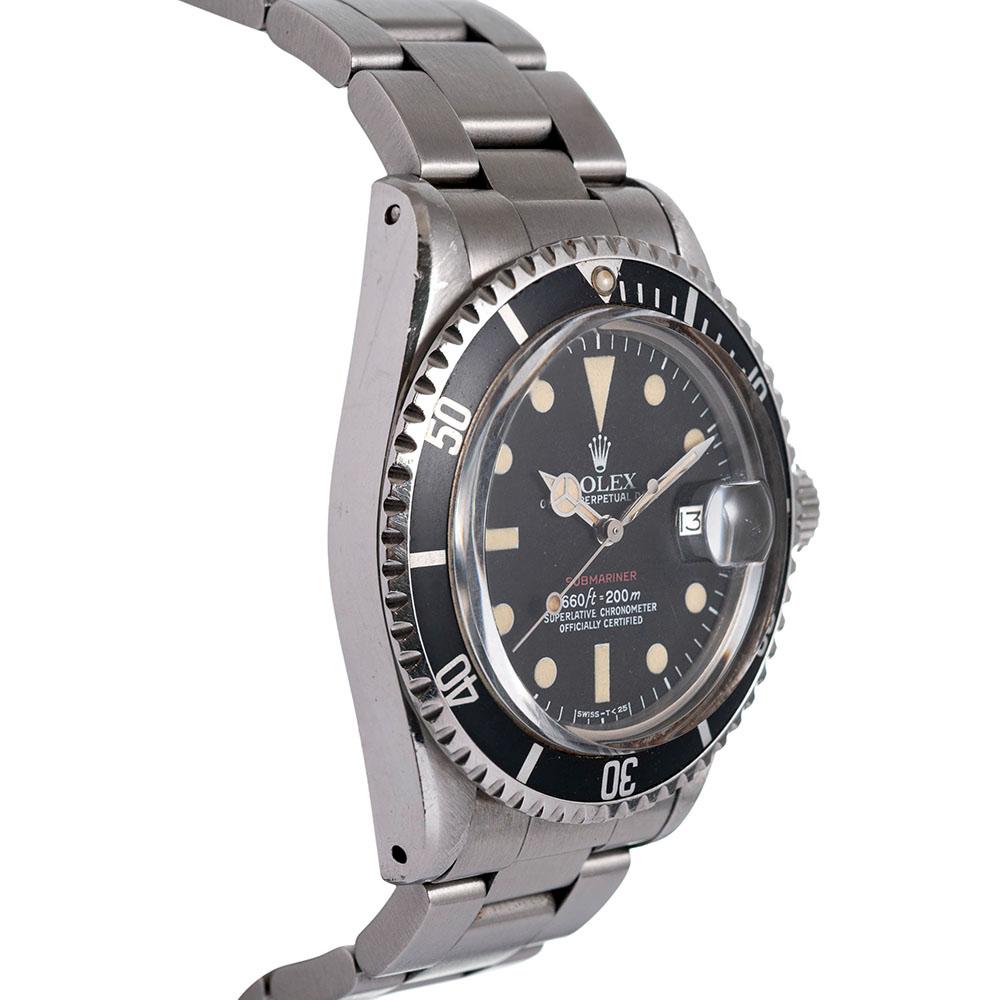 Pre-Owned Rolex “Red” Submariner Ref. #1680 In Good Condition In Carmel-by-the-Sea, CA