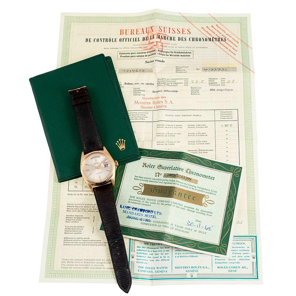 Pre-Owned Rolex Ref. #1803 Day-Date with Original Papers 3