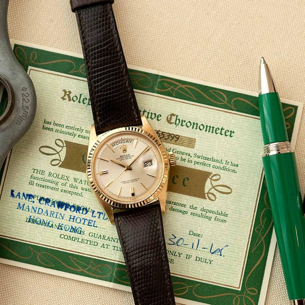 Pre-Owned Rolex Ref. #1803 Day-Date with Original Papers 4