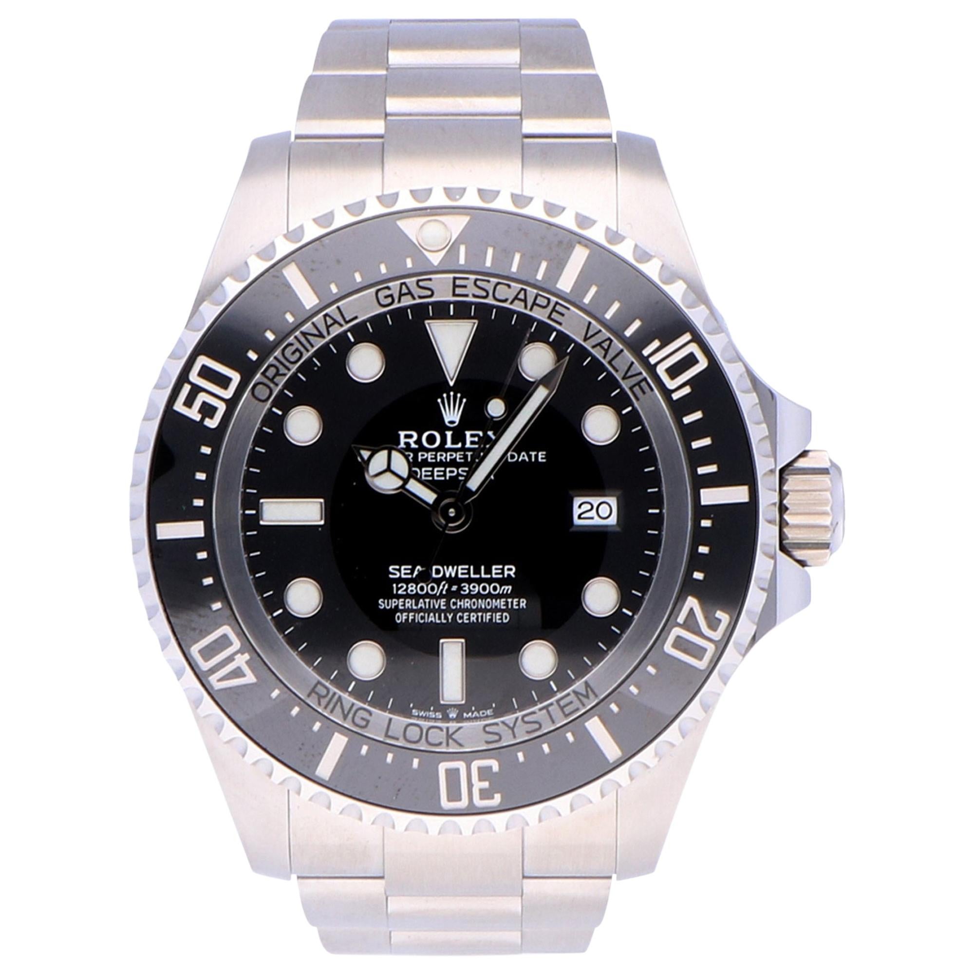 Pre-Owned Rolex Sea-Dweller Deepsea Stainless Steel 126660 Watch