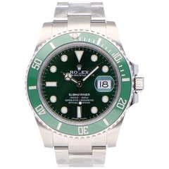 Pre-Owned Rolex Submariner Date Stainless Steel 116610LV Watch