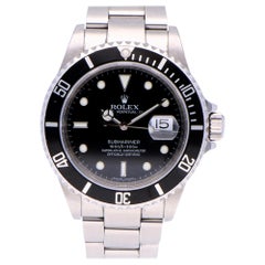 Pre-Owned Rolex Submariner Date Stainless Steel 16610 Watch