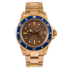 Retro Pre-Owned Rolex Submariner Ref. #1680 with “Tropical” Dial