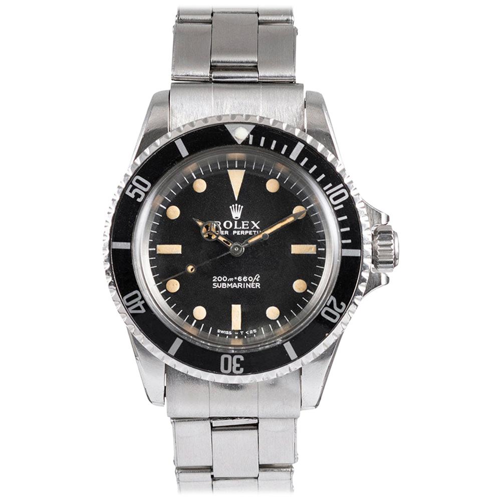 Pre-Owned Rolex Submariner Ref. #5513 with “Meters First” Dial