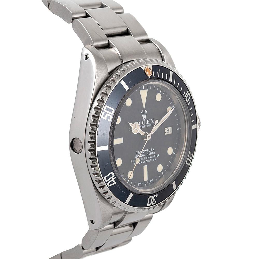 Pre-Owned “Triple 6” Rolex Seadweller Ref #16660 In Good Condition In Carmel-by-the-Sea, CA