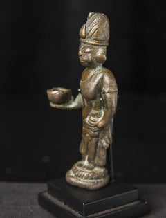Pre-Pagan Burmese Bronze Solid Cast Buddhist Figure. Charisma, Finesse 9803