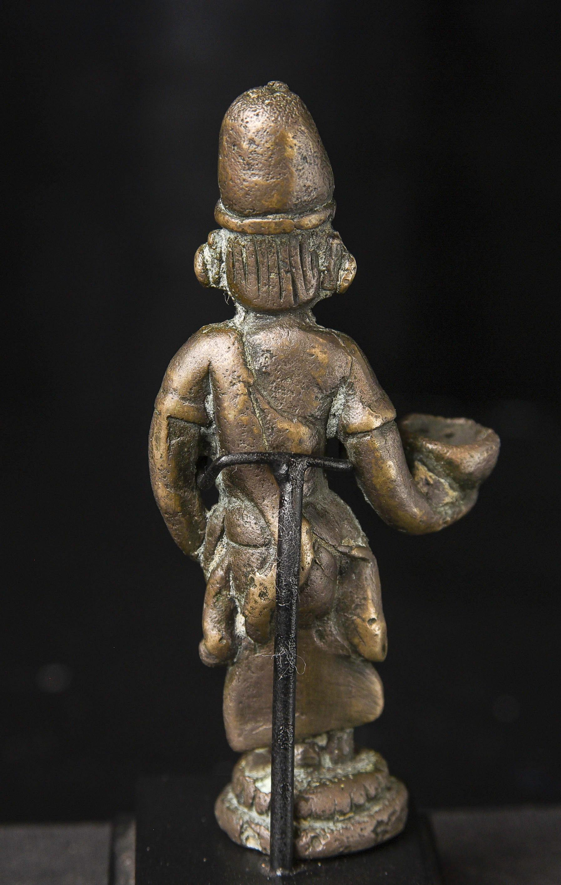 Figura budista prepagana de bronce macizo fundido de Birmania. Carisma, Finesse 9803 Birmano en venta