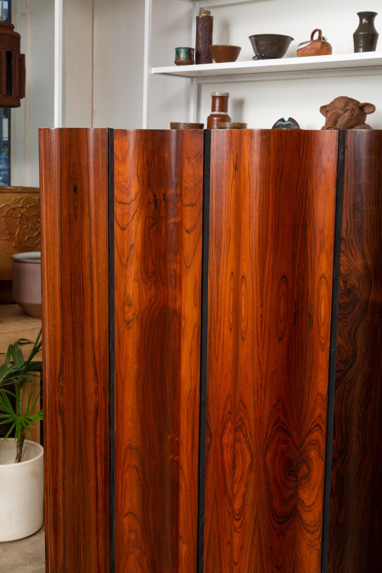 Pre-Production Eames Rosewood Folding Screen for Herman Miller 3