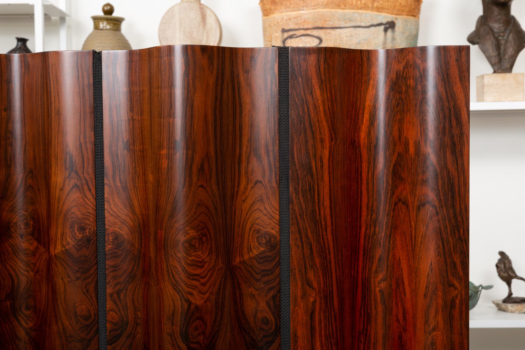 Pre-Production Eames Rosewood Folding Screen for Herman Miller 4