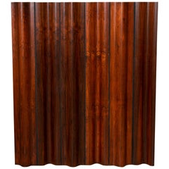 Pre-Production Eames Rosewood Folding Screen for Herman Miller