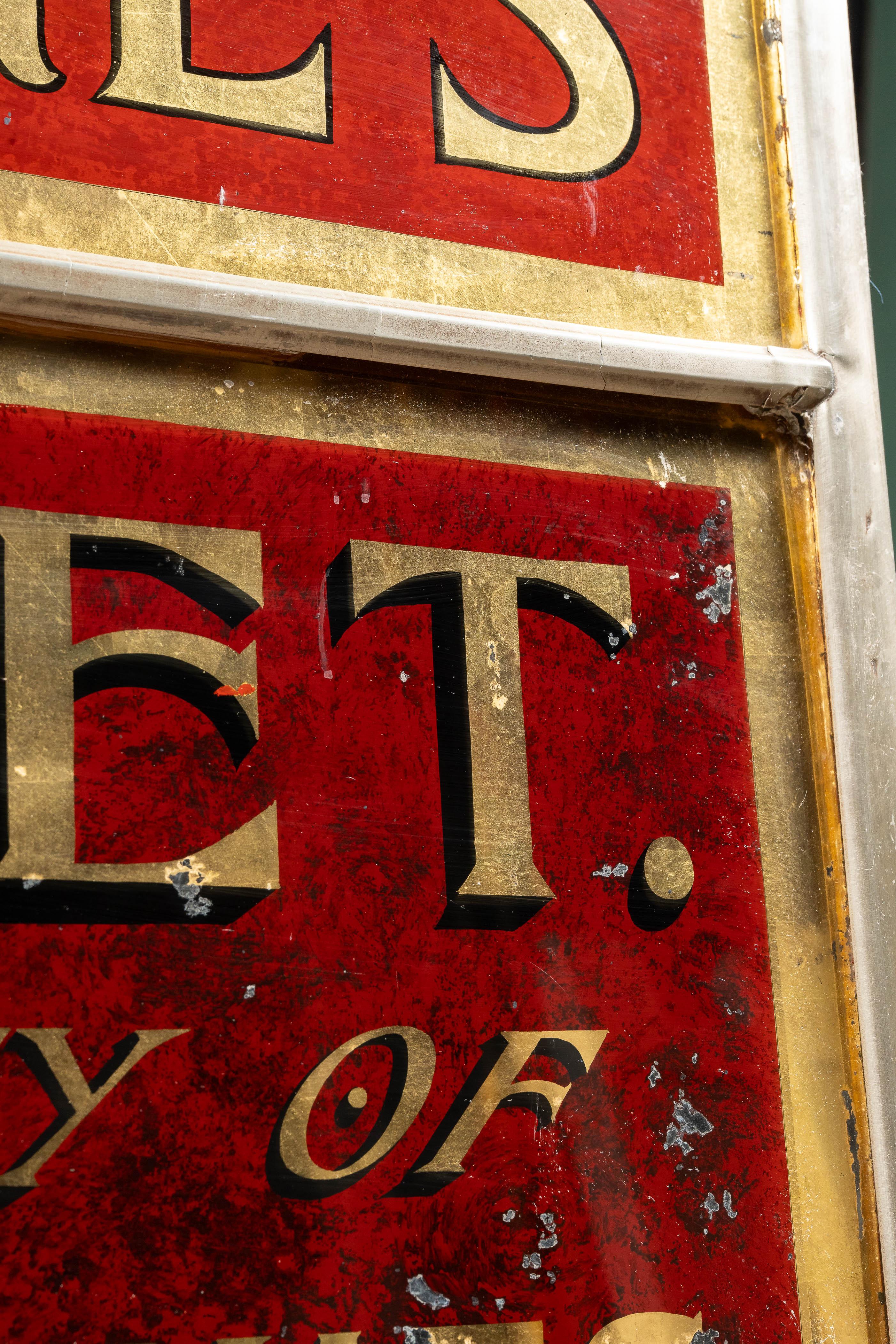 Pre-Prohibition Fortune's Buffet ROG Mirror Sign For Sale 4