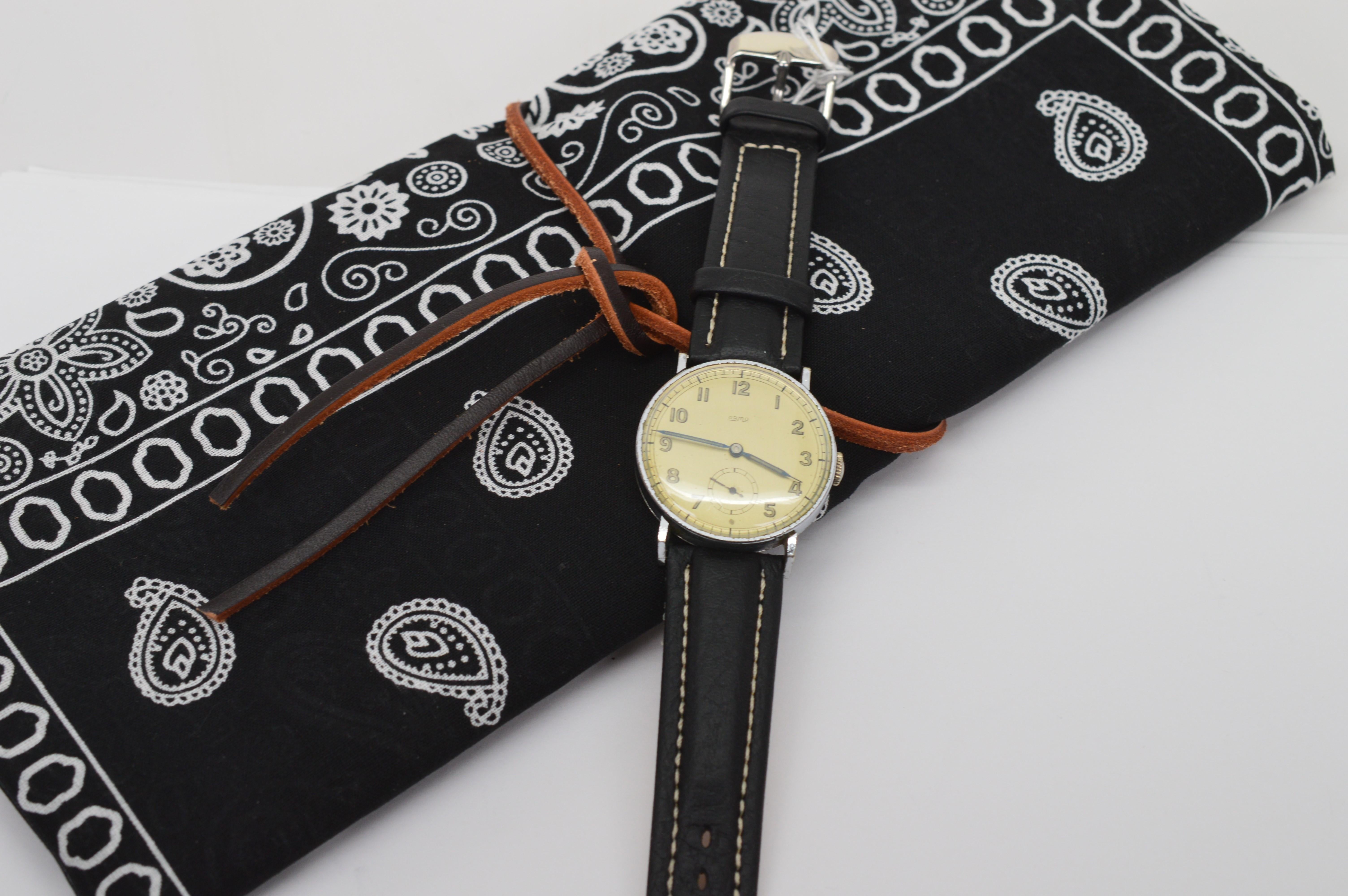 Pre War Ormo Wrist Watch by Raisch & Wossner, Germany  For Sale 3