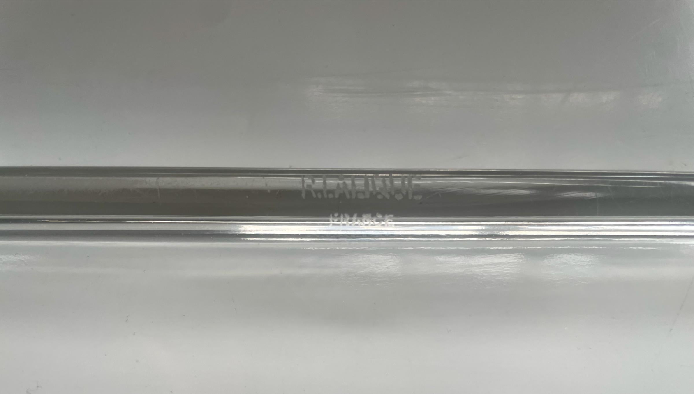 20th Century Pre-war Rene Lalique Dish or vide poche, Eglantines, model 331, circa 1936, rare For Sale