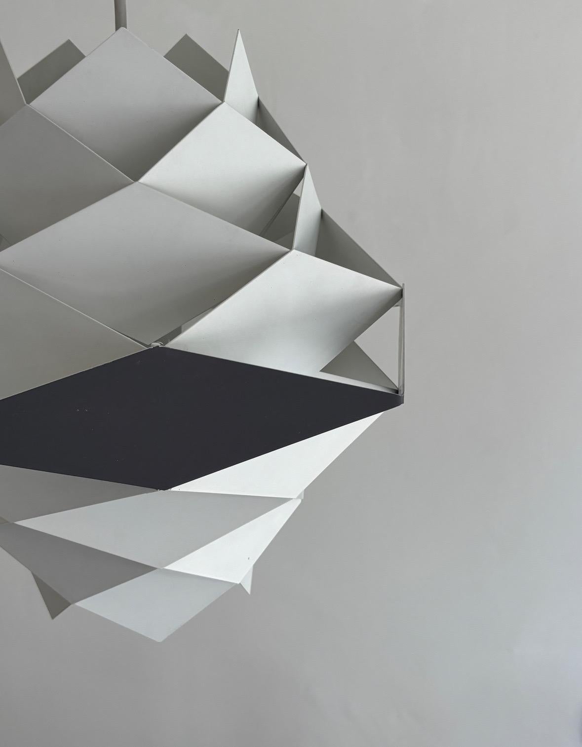 Lampe suspendue rhomboïdale 