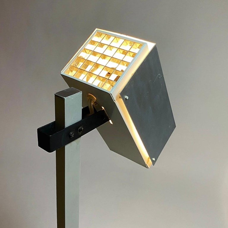 Aluminum Preben Dal Floor Lamp by Hans Følsgaard, Denmark, 1963 For Sale