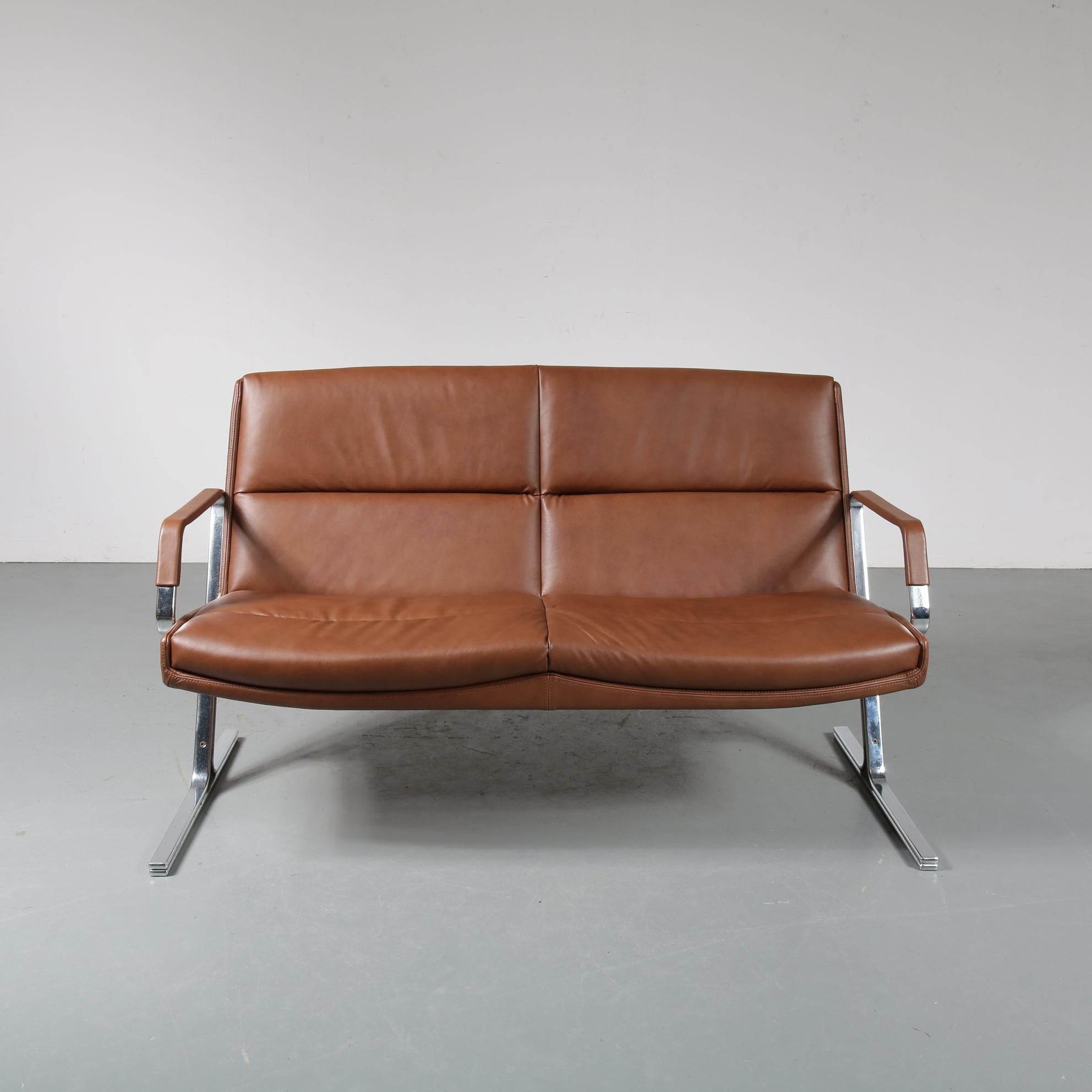 Preben Fabricius 2-Seat Sofa for Walter Knoll, Germany, 1970 In Good Condition In Amsterdam, NL