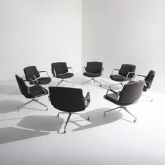 Preben Fabricius and Jorgen Kastholm FK-84 Armchairs Kill International