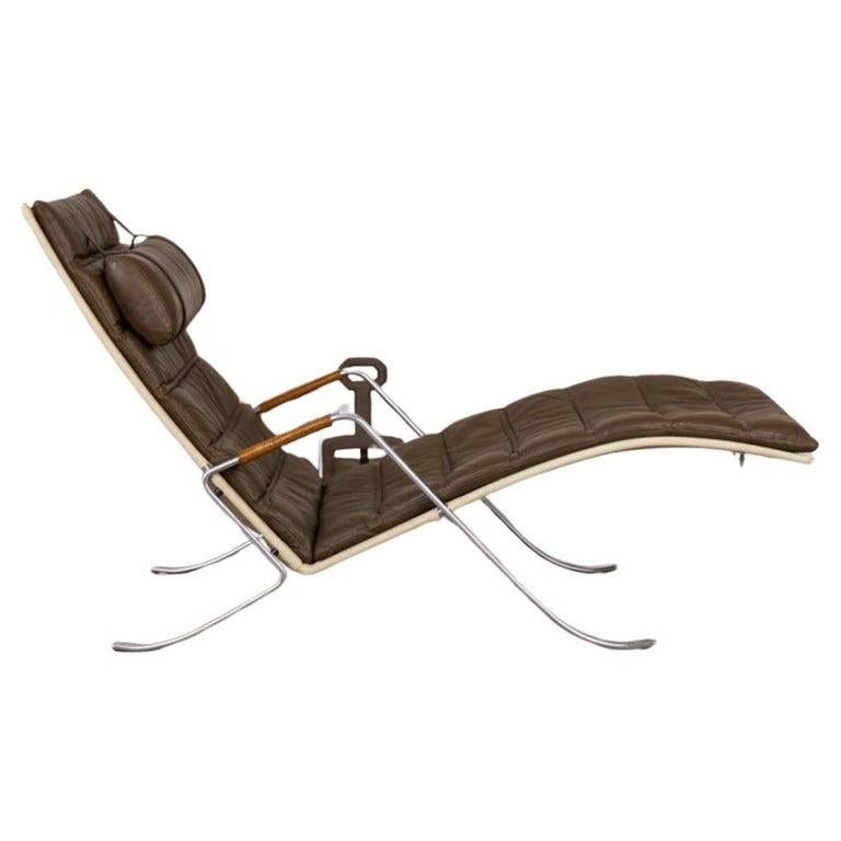 Preben Fabricius e Jorgen Kastholm Grasshopper Chaise Lounge in vendita 3