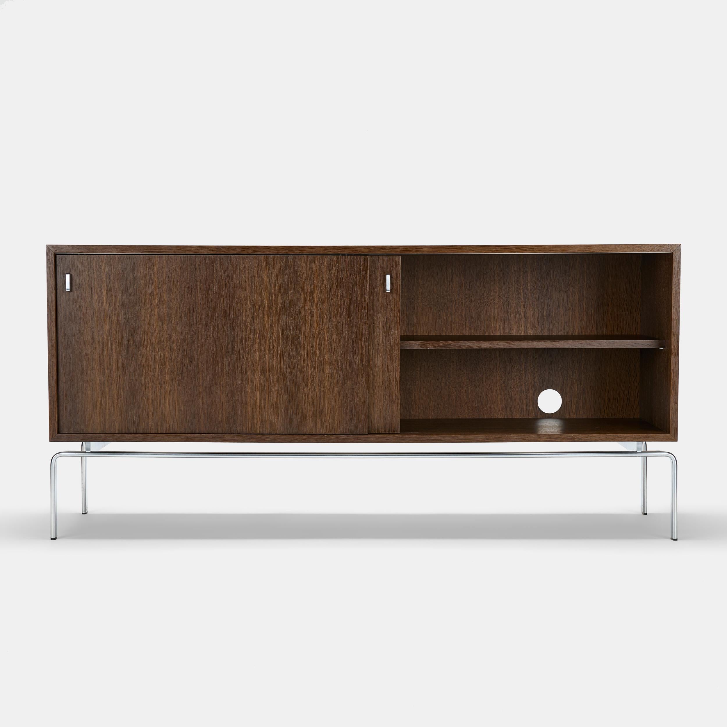 Stained Preben Fabricius and Jorgen Kastholm model FK 150 sideboard For Sale