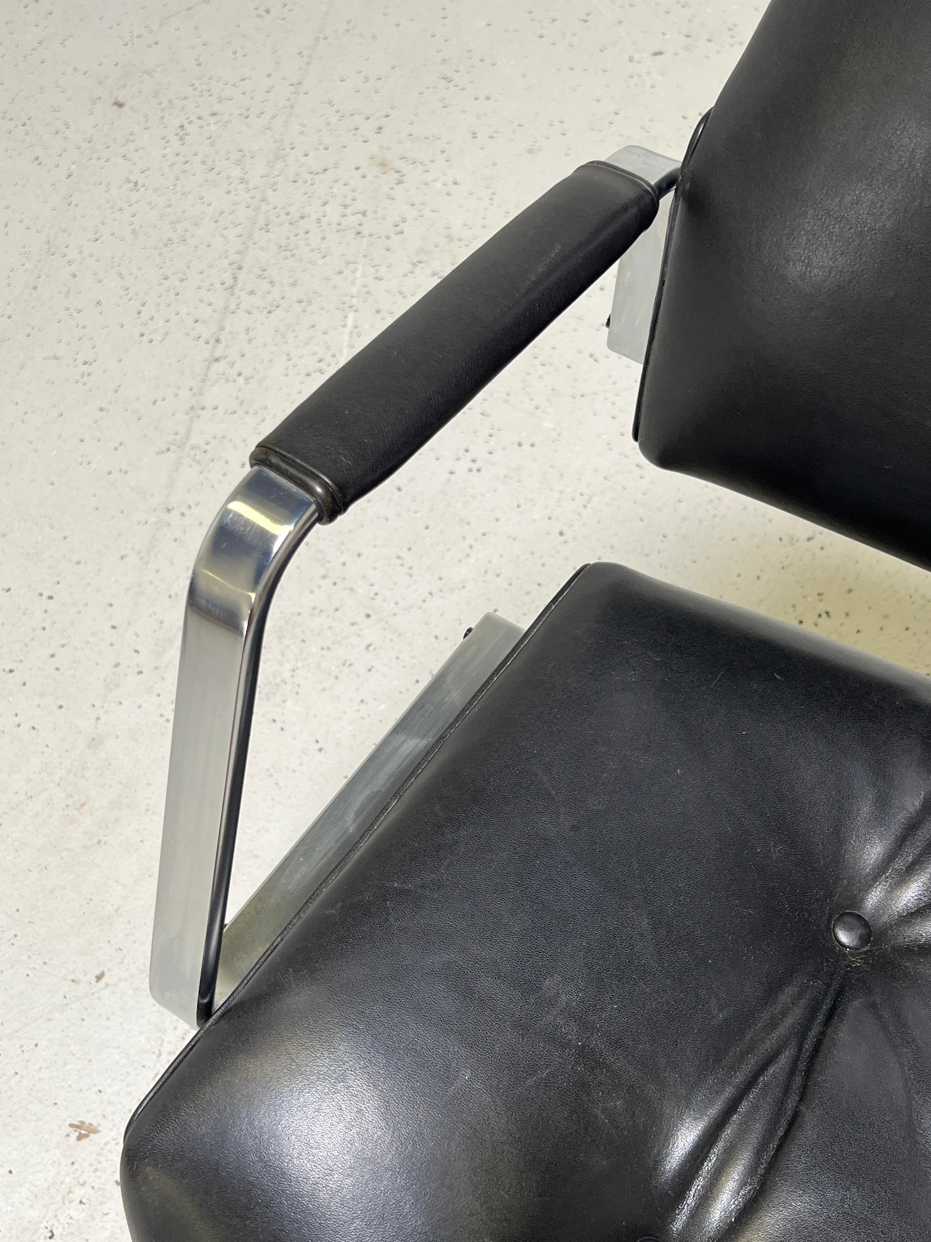 Preben Fabricius and Jørgen Kastholm Desk Chair Model FK84 8