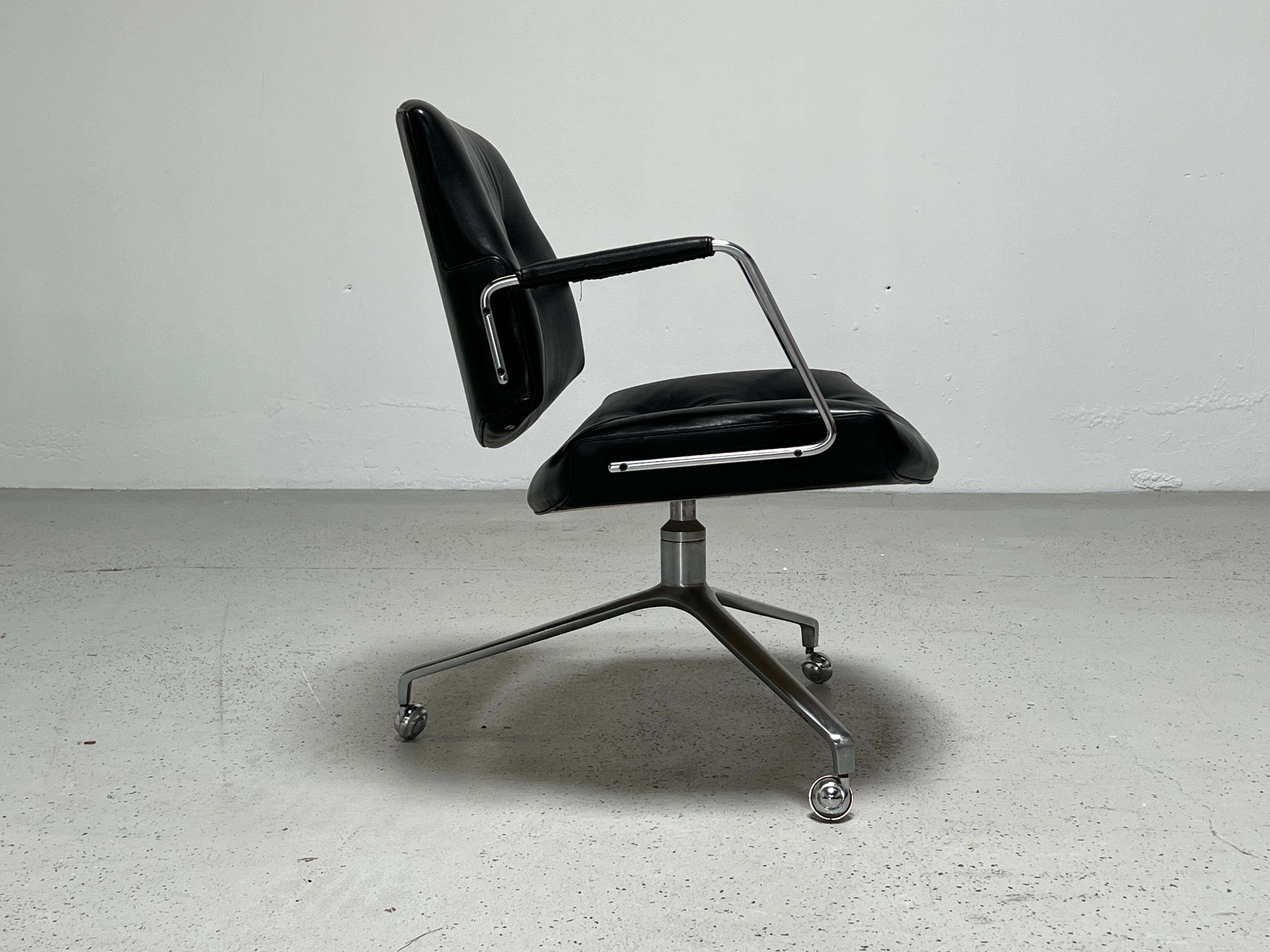 Preben Fabricius and Jørgen Kastholm Desk Chair Model FK84 1