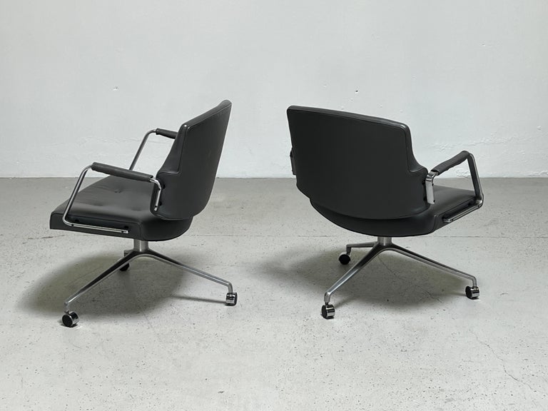 Preben Fabricius and Jørgen Kastholm Desk Chair Model FK84 For Sale 2