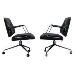 Preben Fabricius and Jørgen Kastholm Desk Chair Model FK84