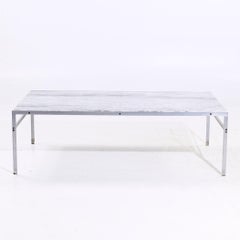 Preben Fabricius and Jørgen Kastholm for Bo-Ex BO 551 MCM Marble Coffee Table