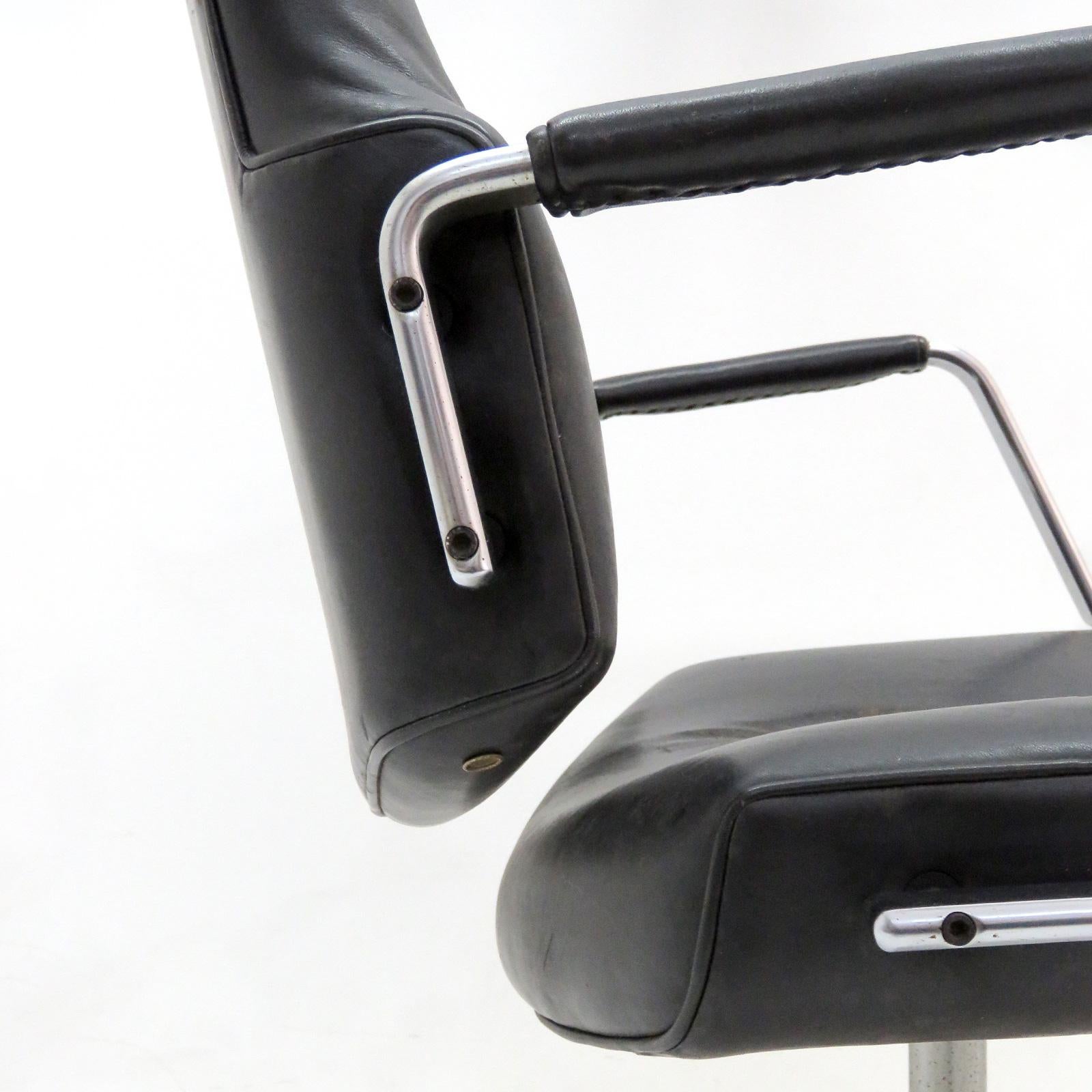 Mid-20th Century Preben Fabricius and Jørgen Kastholm Office Chair Model FK84, 1962 For Sale